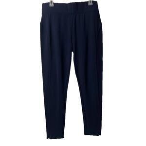 Seven 7 Pull On Leggings Navy Blue New Thick Size Large